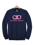 Awayday Sweater - Navy - Pink Camo