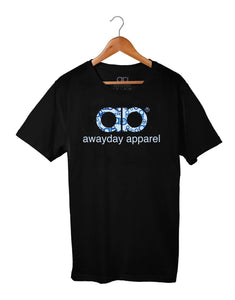 Awayday - Black - Blue Camo print