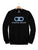 Awayday Sweater - Black - Blue Camo